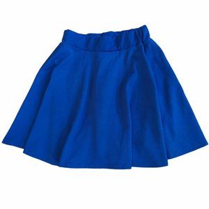 True Rock Swing Skirt Skater Medium Blue Mini